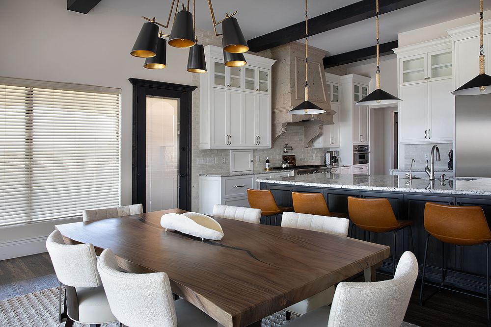 Lighting fixtures have become sculptural design statements, adding artistry and personality even before the lights are switched on. 